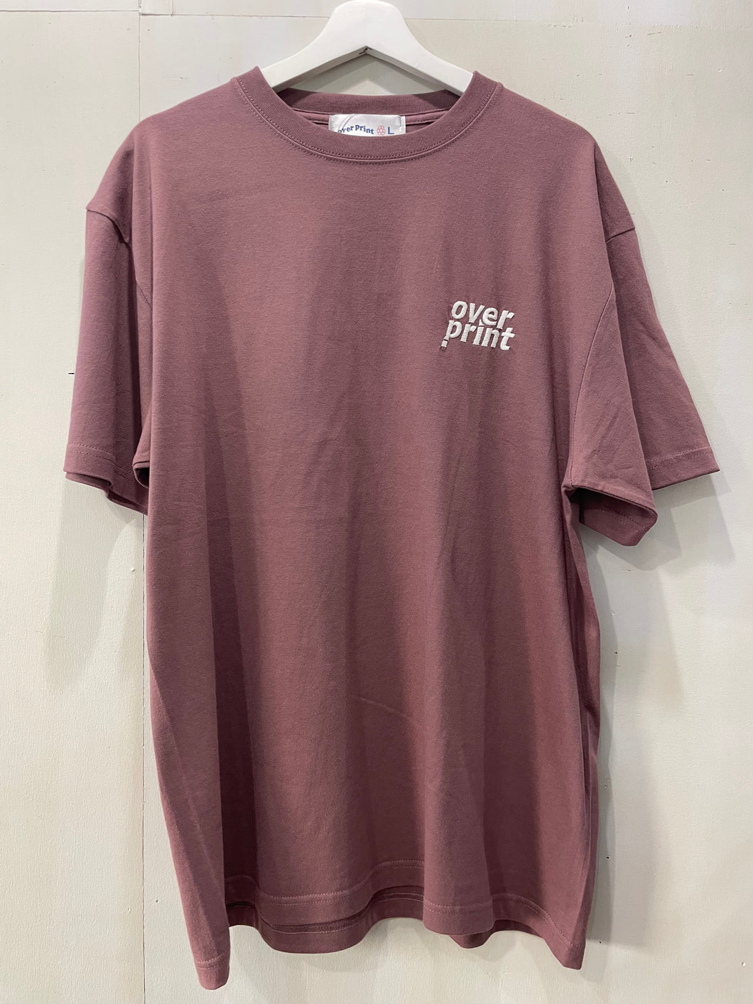 over print  EMB logo Tee 1 (Azuki)