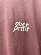 画像をギャラリービューアに読み込む, over print  EMB logo Tee 1 (Azuki)
